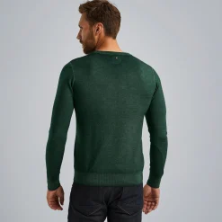 PME Legend Trui Van 100% Merinowol Groen Cheap