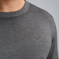 PME Legend Trui Van 100% Merinowol Grijs Shop
