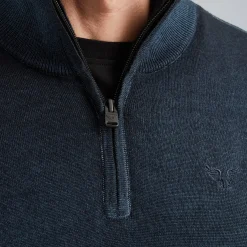 PME Legend Trui Van 100% Merinowol Blauw Best Sale