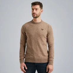 PME Legend Trui Van Mouliné Garen Bruin Cheap