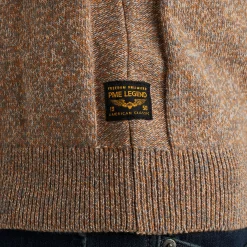 PME Legend Trui Van Mouliné Garen Bruin Cheap