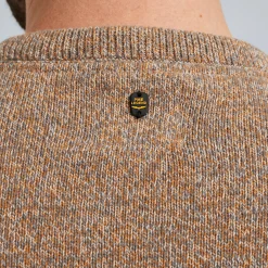 PME Legend Trui Van Mouliné Garen Bruin Cheap