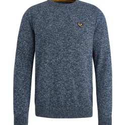 PME Legend Trui Van Mouliné Garen Blauw Store