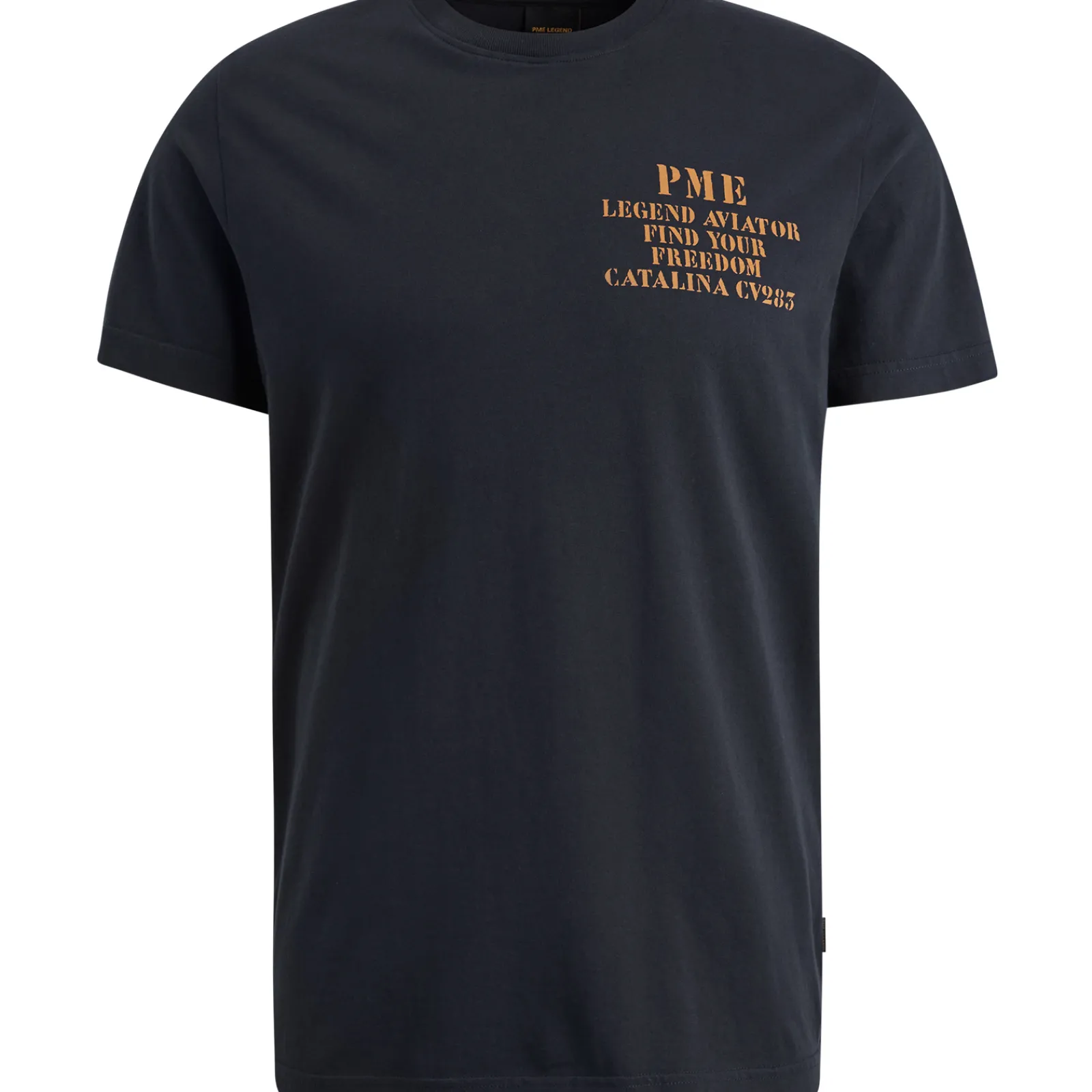 PME Legend T-shirt Met Artwork Blauw Hot