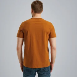PME Legend T-shirt Met Artwork Bruin Outlet