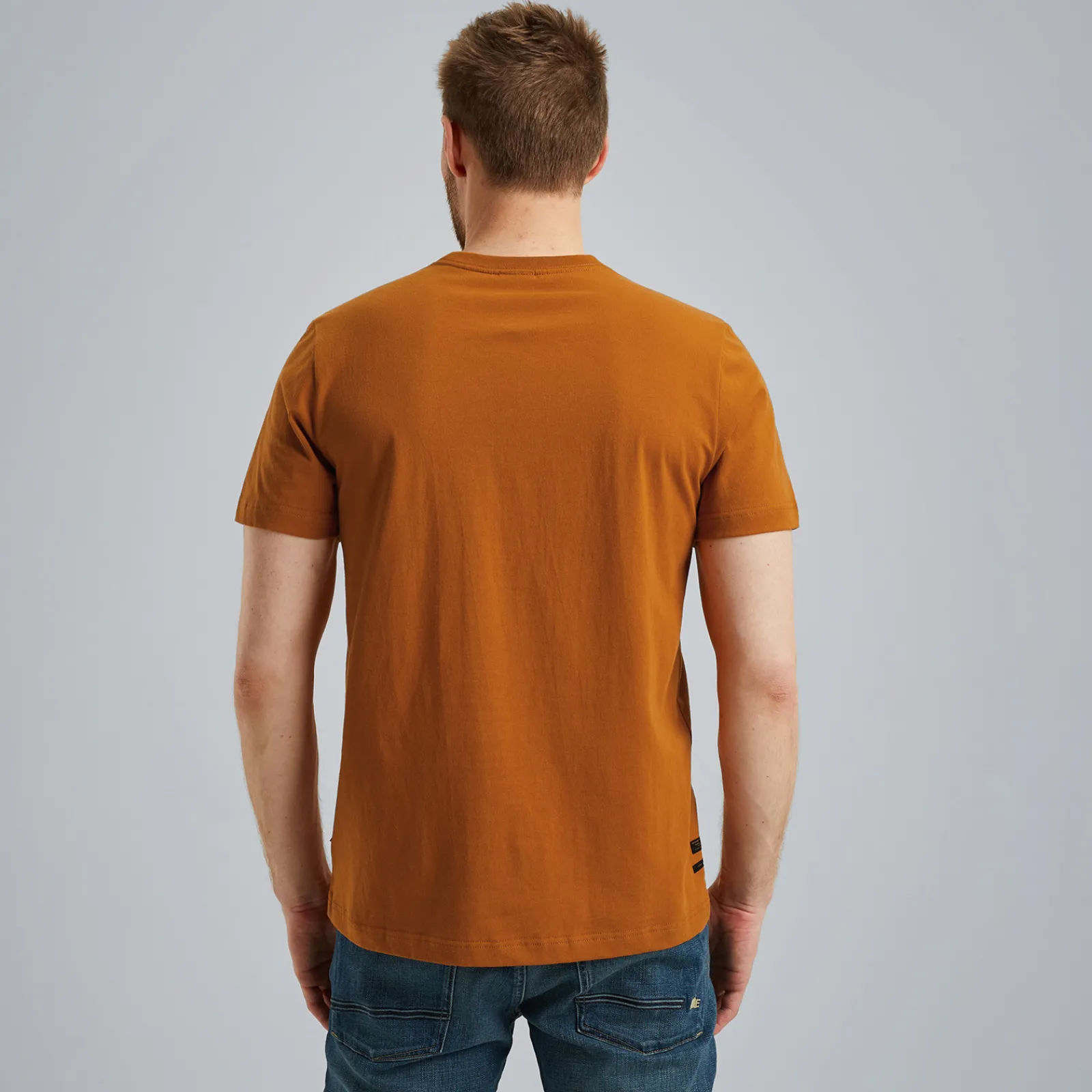 PME Legend T-shirt Met Artwork Bruin Outlet