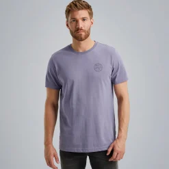 PME Legend T-shirt Met Artwork Paars Store
