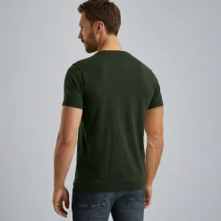 PME Legend T-shirt Met Artwork Groen Discount