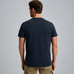 PME Legend T-shirt Met Artwork Blauw Flash Sale