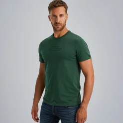 PME Legend T-shirt Met Artwork Groen Clearance