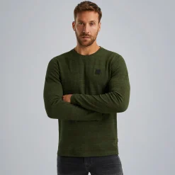 PME Legend T-shirt Met Lange Mouwen Groen Outlet