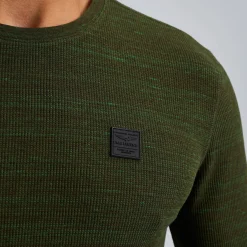 PME Legend T-shirt Met Lange Mouwen Groen Outlet
