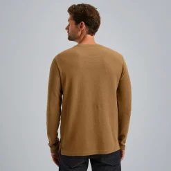 PME Legend T-shirt Met Lange Mouwen Bruin Outlet