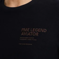 PME Legend T-shirt Met Lange Mouwen Grijs Fashion