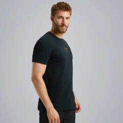 PME Legend T-shirt Met Wafelstructuur Blauw Store