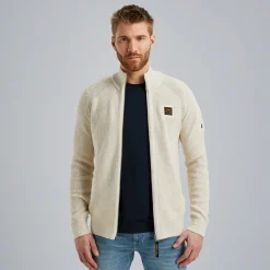 PME Legend Vest Met Ritssluiting Beige Discount