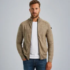 PME Legend Vest Met Ritssluiting Bruin Shop