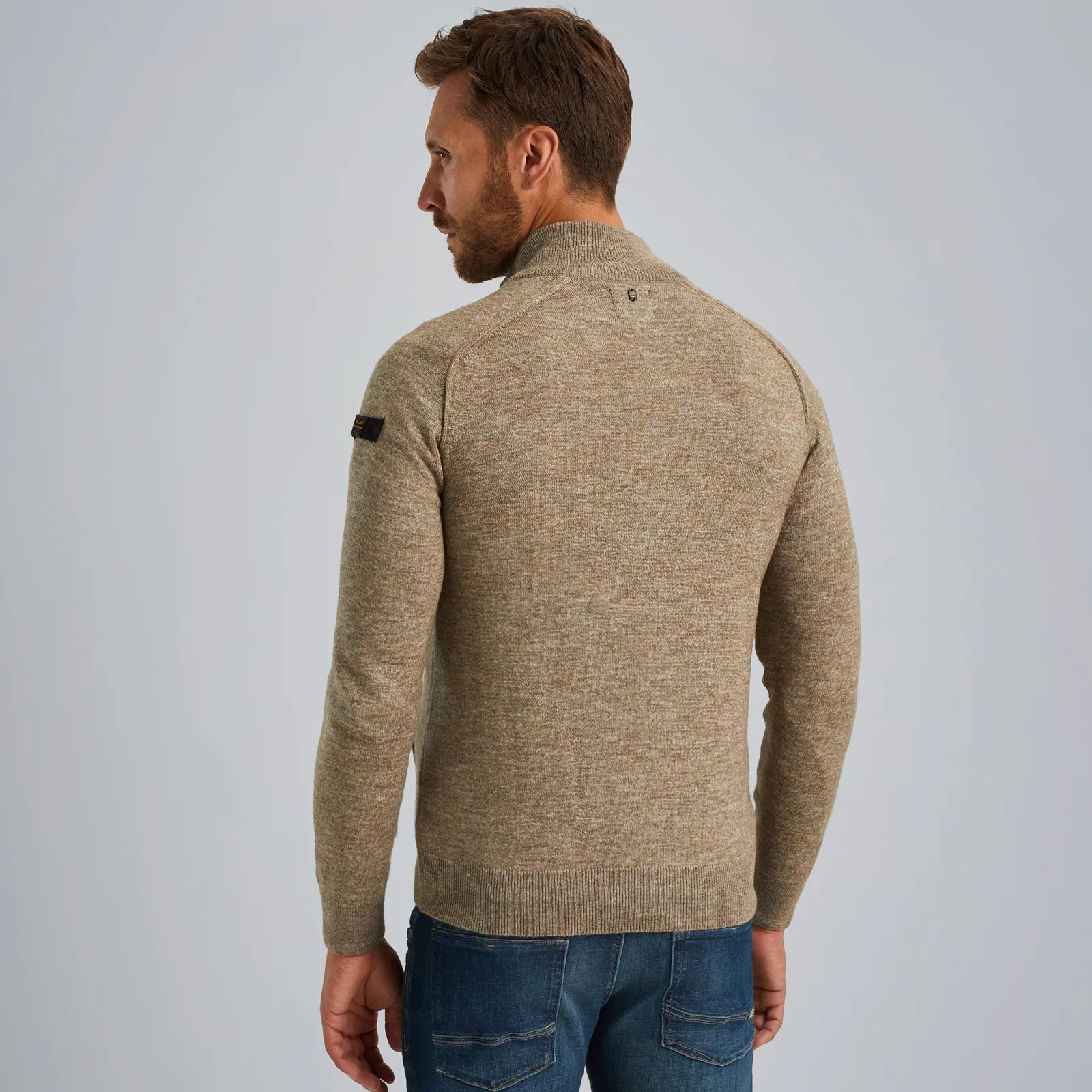 PME Legend Vest Met Ritssluiting Bruin Shop
