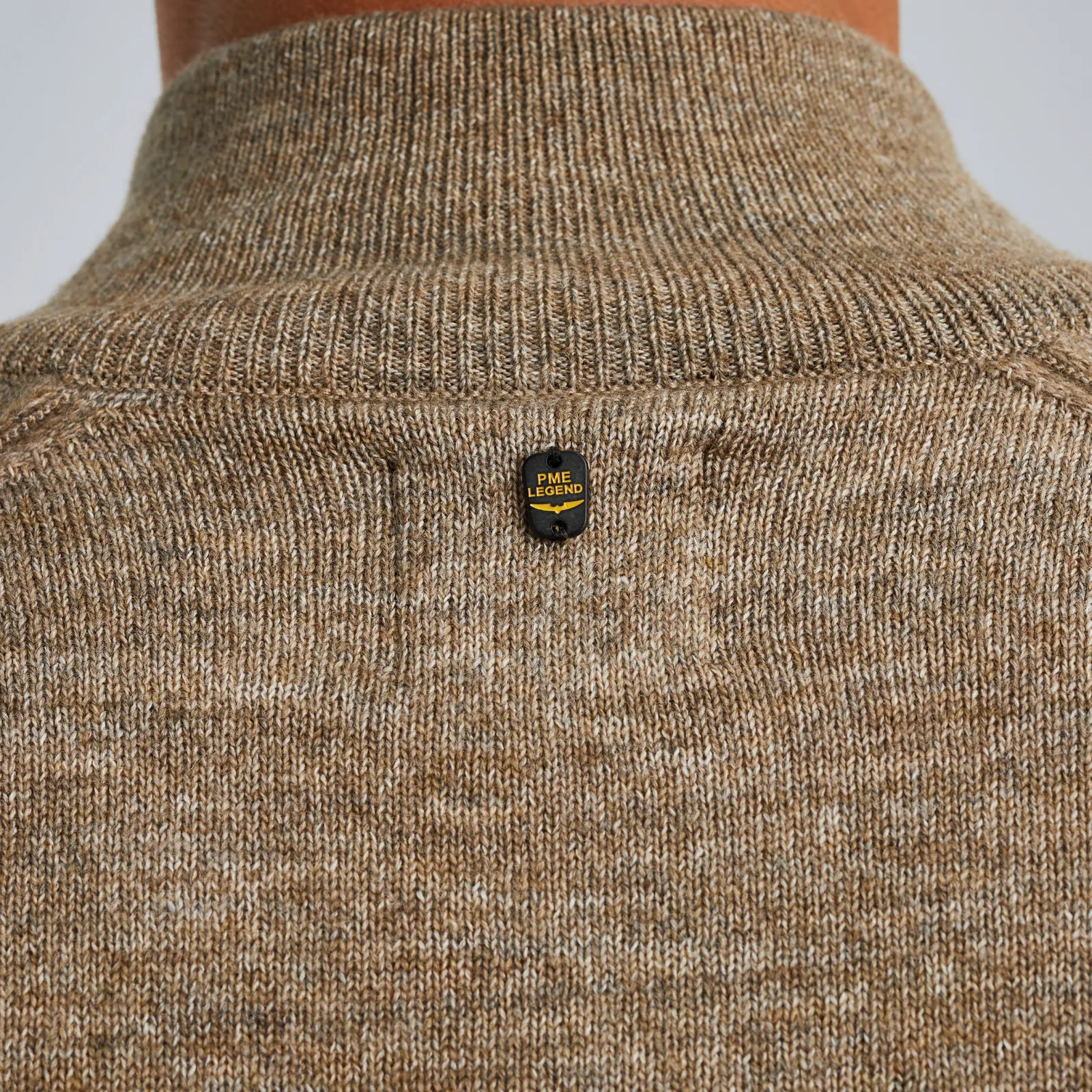 PME Legend Vest Met Ritssluiting Bruin Shop