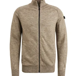 PME Legend Vest Met Ritssluiting Bruin Shop