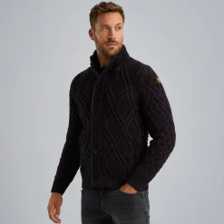 PME Legend Vest Van Een Wolblend Paars Clearance