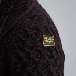 PME Legend Vest Van Een Wolblend Paars Clearance