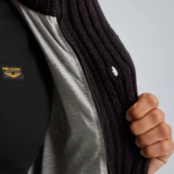 PME Legend Vest Van Een Wolblend Paars Clearance