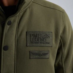 PME Legend Vest Van Teddystof Groen Clearance