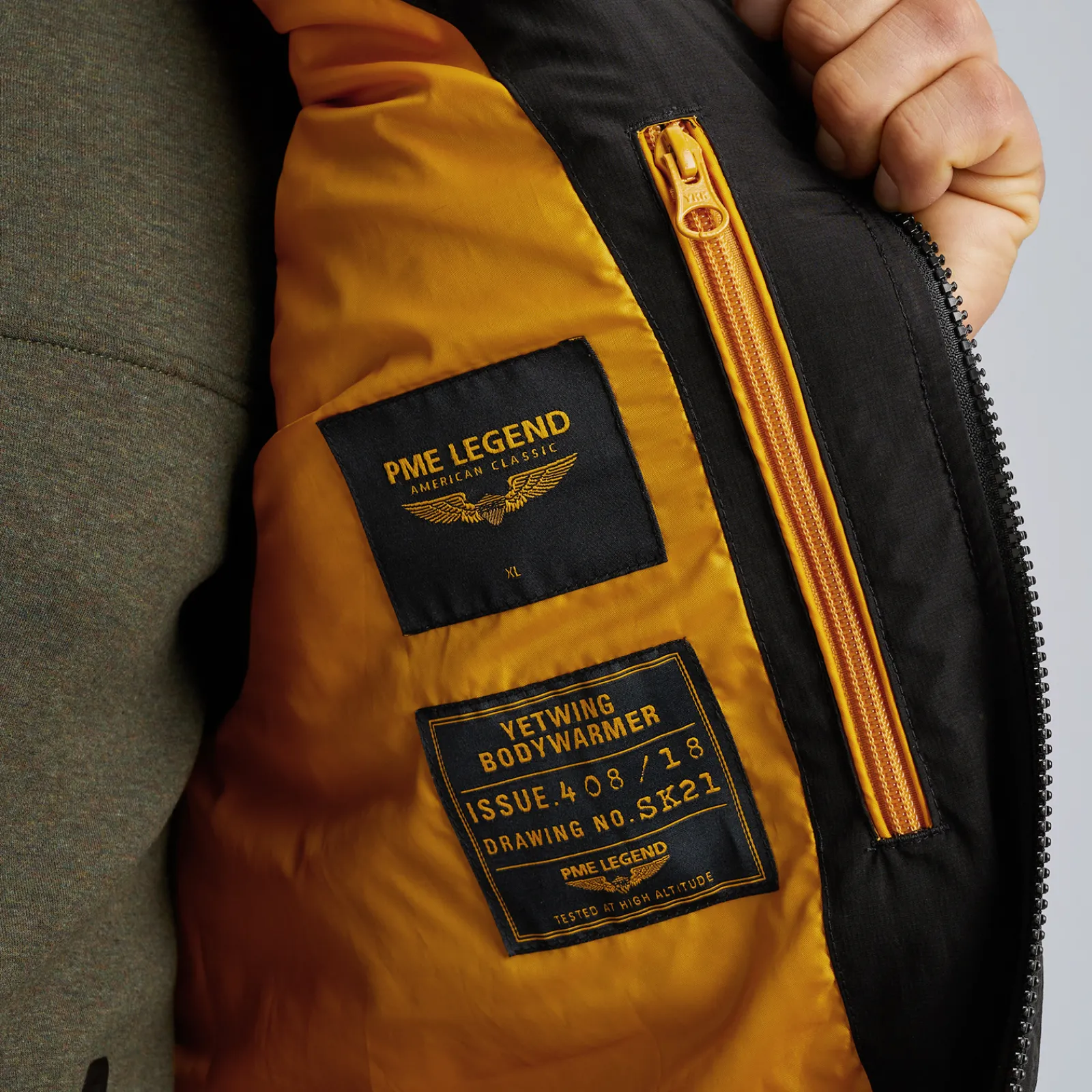 PME Legend Yetwing Bodywarmer Zwart Sale